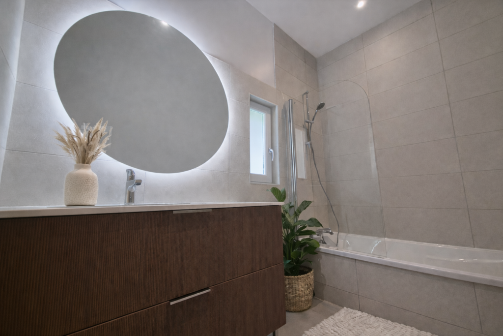 Rénovation complète salle de bains Veauche